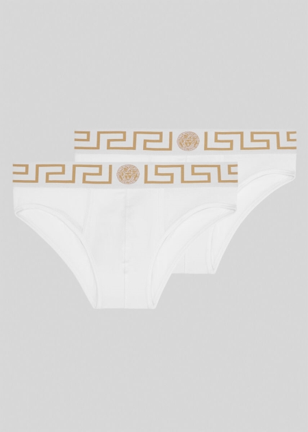 Versace Greca Border Bi-Pack Kalsonger Herr - 237918LXK